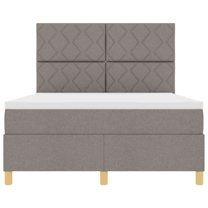 Letto a Sorgente LED con testiera Talpa 160 x 200 cm Tessuto | homemem39