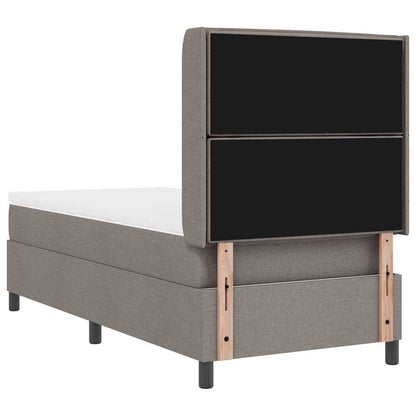 Letto a Sorgente LED con materasso Talpa 100 x 200 cm Tessuto | homemem39