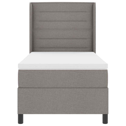 Letto a Sorgente LED con materasso Talpa 100 x 200 cm Tessuto | homemem39