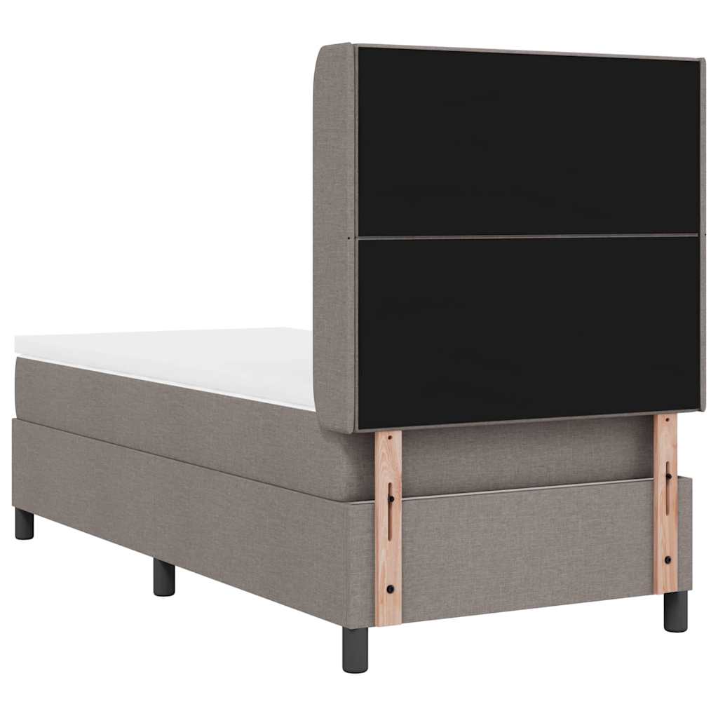 Letto a Sorgente LED con testiera Talpa 90 x 200 cm Tessuto | homemem39