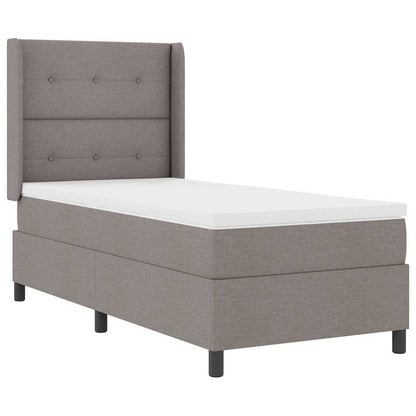 Letto a Sorgente LED con testiera Talpa 100 x 200 cm Tessuto | homemem39