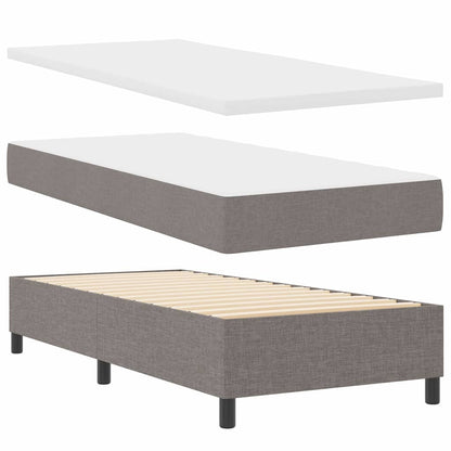Letto a Sorgente LED con testiera Talpa 100 x 200 cm Tessuto | homemem39