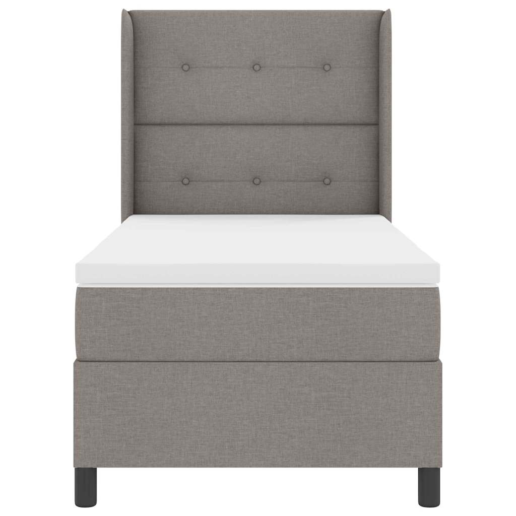 Letto a Sorgente LED con testiera Talpa 100 x 200 cm Tessuto | homemem39
