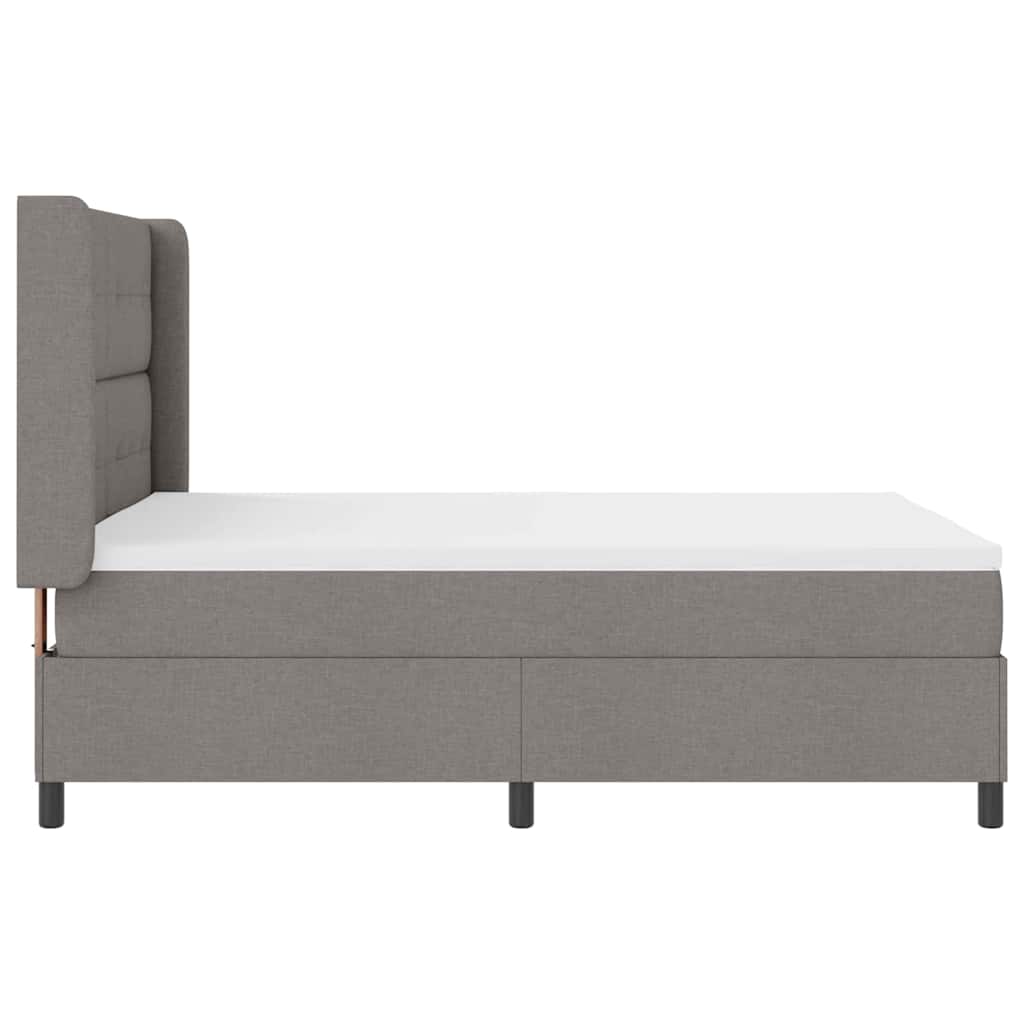 Letto a Sorgente LED con testiera Talpa 160 x 200 cm Tessuto | homemem39