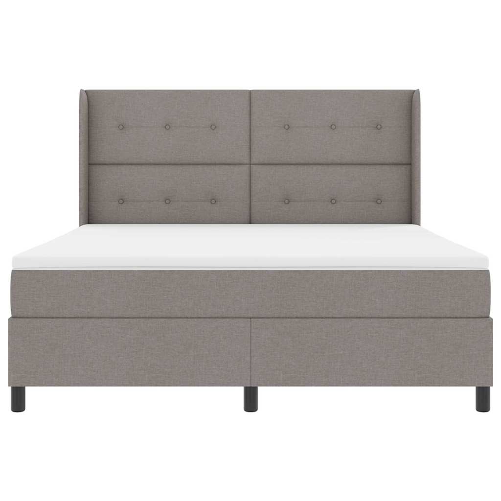 Letto a Sorgente LED con testiera Talpa 180 x 200 cm Tessuto | homemem39