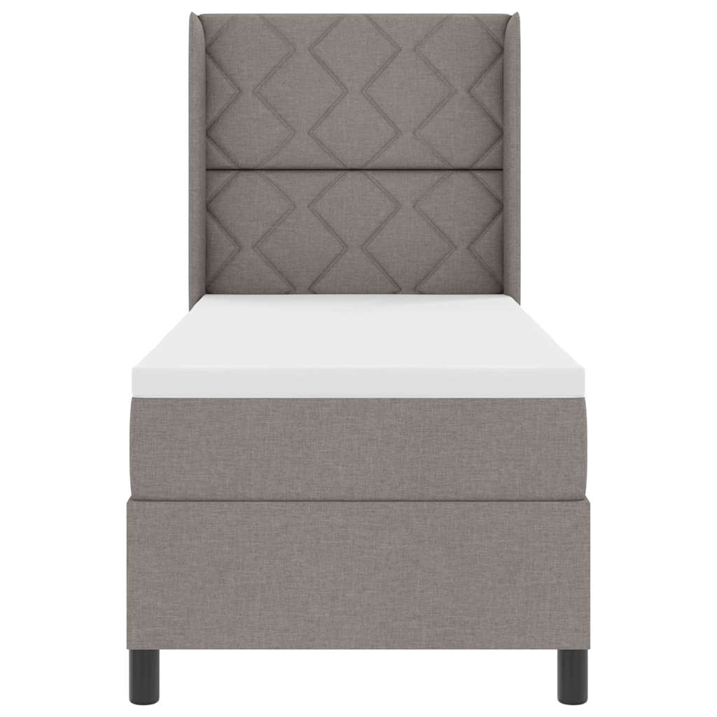 Letto a molle con materasso Talpa 90 x 190 cm Tessuto