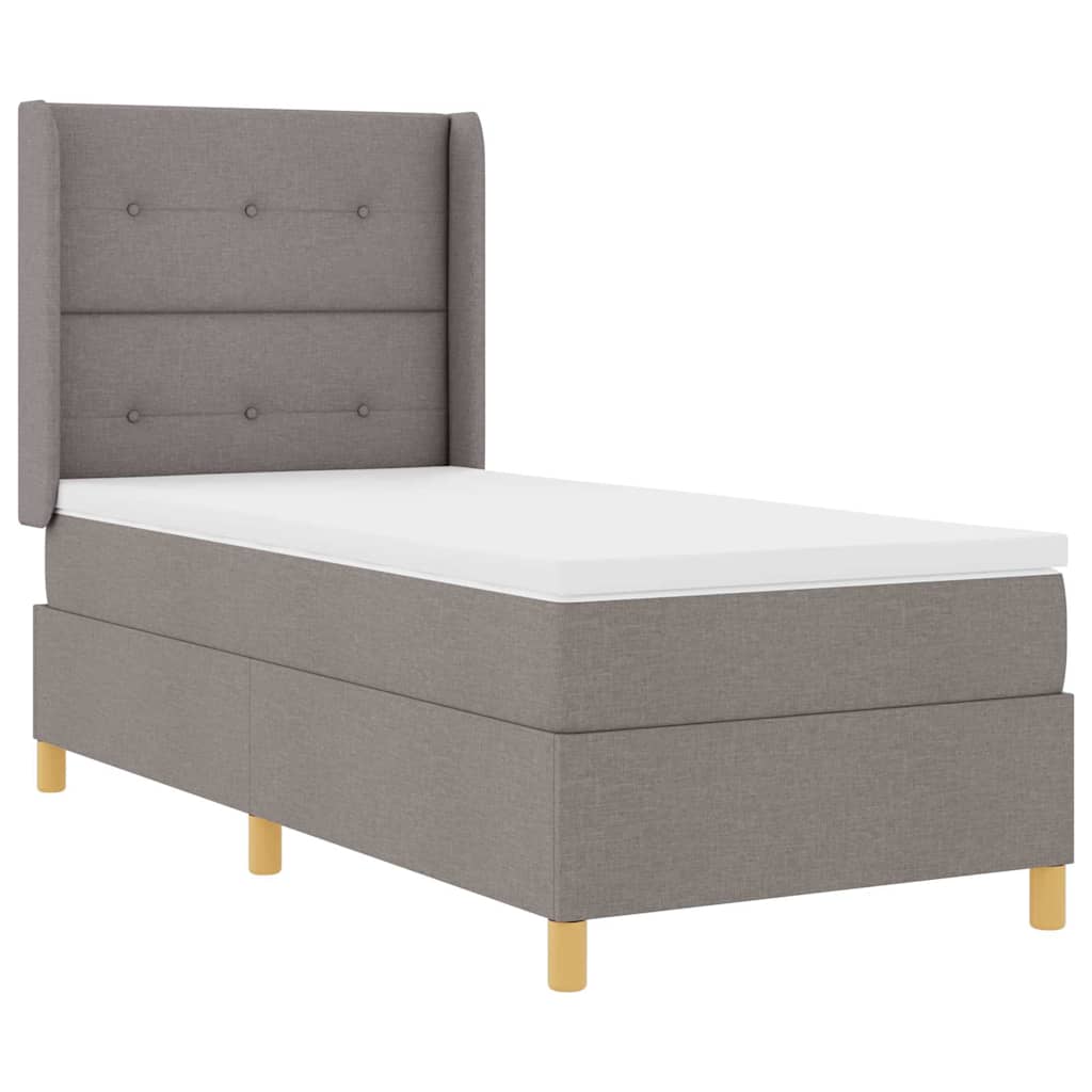 Letto a molle con strisce LED Talpa 100 x 200 cm Tessuto | homemem39