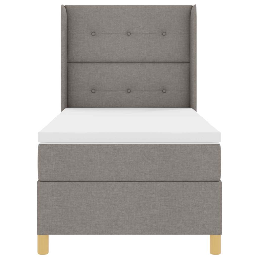 Letto a molle con strisce LED Talpa 100 x 200 cm Tessuto | homemem39