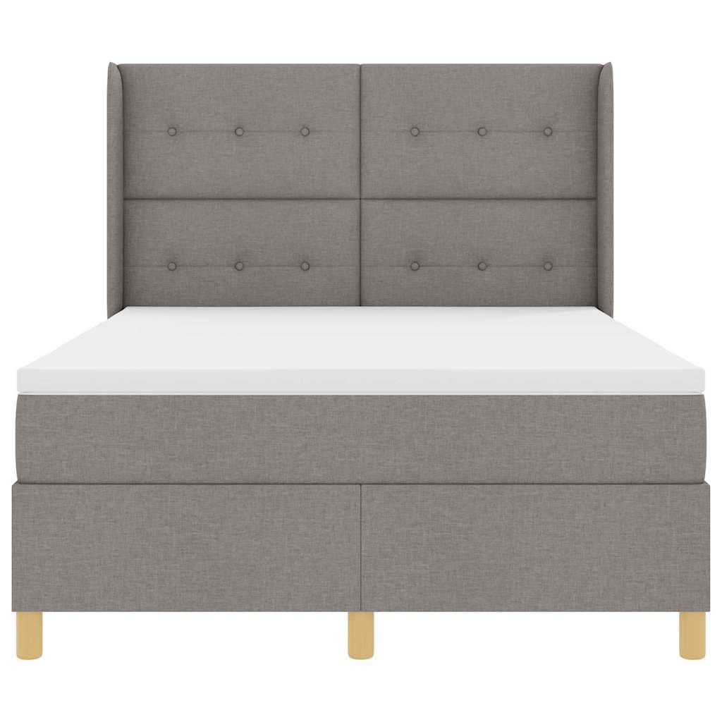 Letto a molle con strisce LED Talpa 160 x 200 cm Tessuto | homemem39