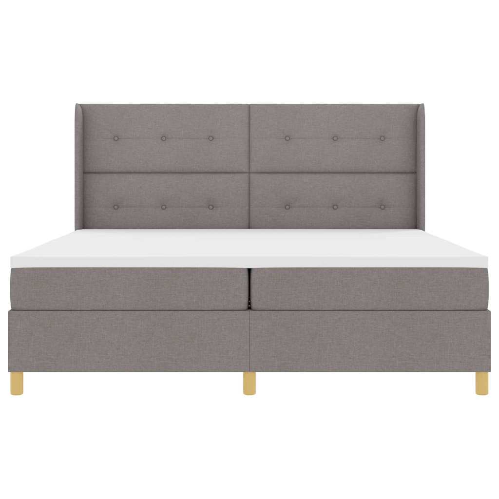 Letto a molle con strisce LED Talpa 200 x 200 cm Tessuto | homemem39