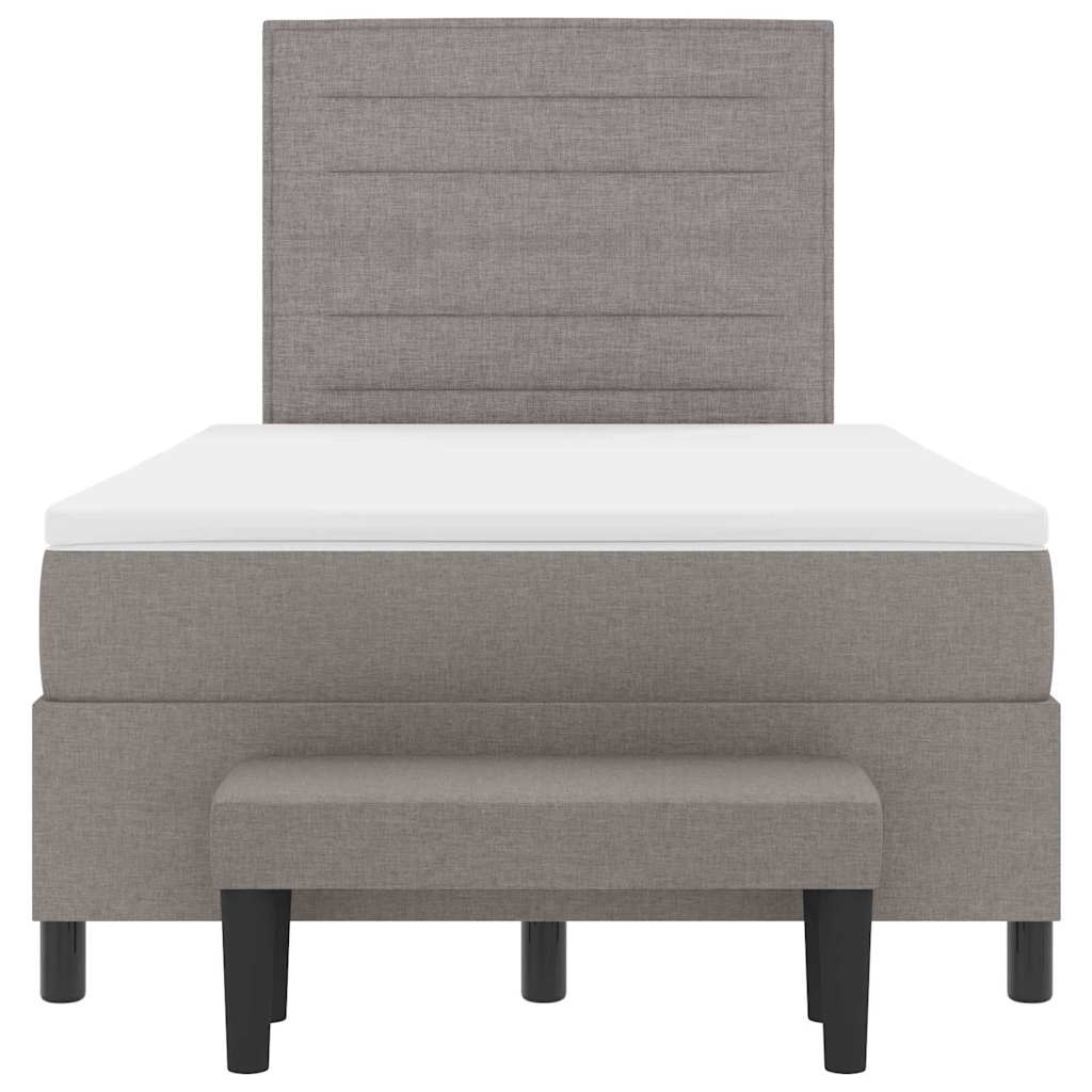 Letto a molle con testiera Talpa 120 x 190 cm Tessuto | homemem39
