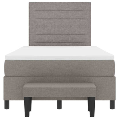 Letto a molle con testiera Talpa 120 x 200 cm Tessuto | homemem39