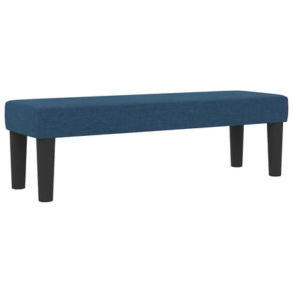 Letto a molle con testiera Blu 180 x 200 cm Tessuto | homemem39