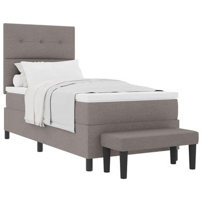 Letto a molle con testiera Talpa 100 x 200 cm Tessuto