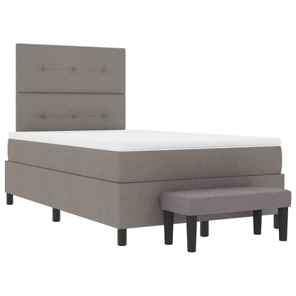 Letto a molle con testiera Talpa 120 x 200 cm Tessuto | homemem39
