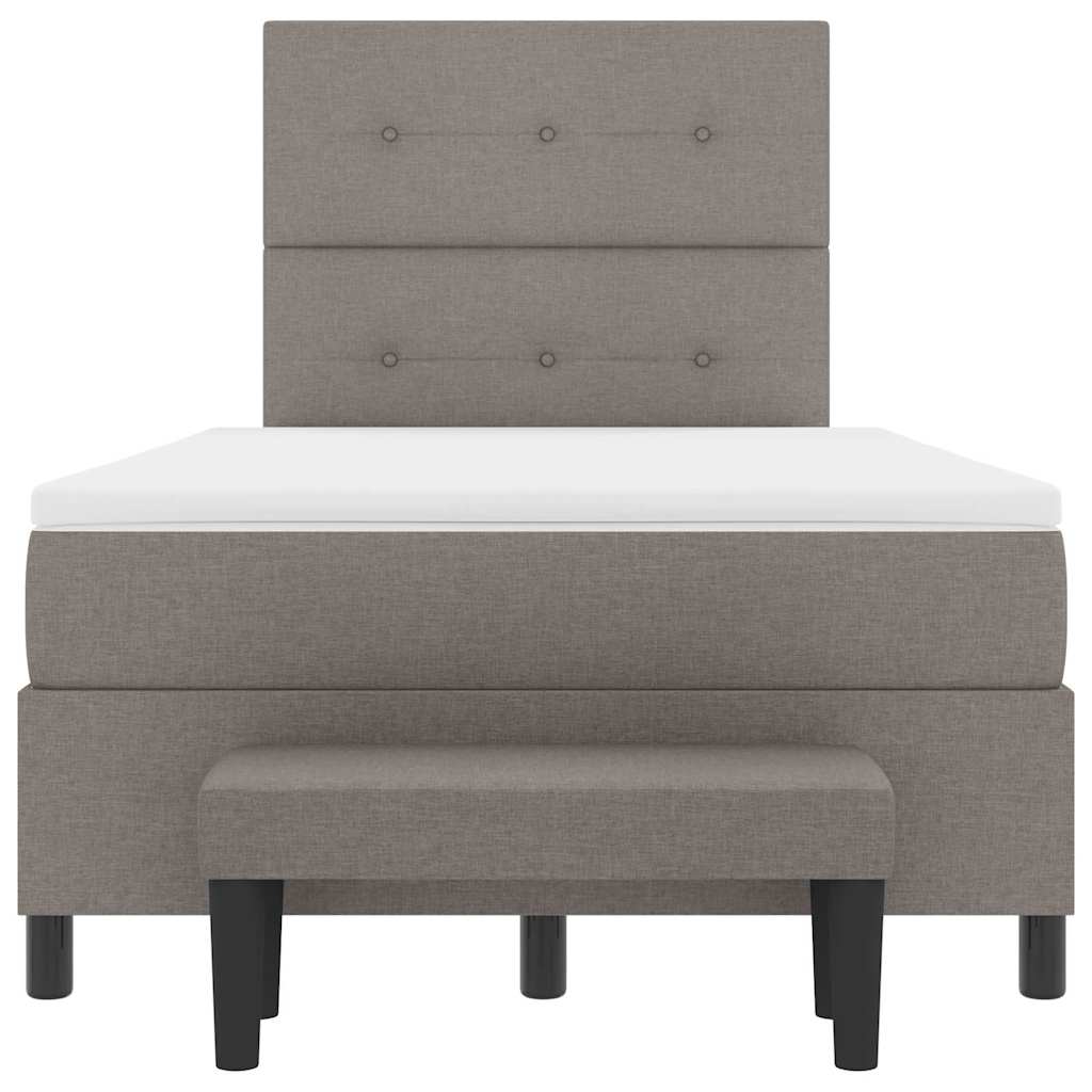 Letto a molle con testiera Talpa 120 x 200 cm Tessuto | homemem39