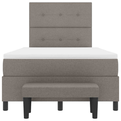 Letto a molle con testiera Talpa 120 x 200 cm Tessuto | homemem39