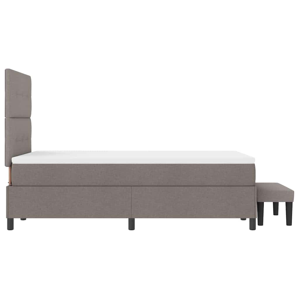 Letto a molle con testiera Talpa 120 x 200 cm Tessuto | homemem39