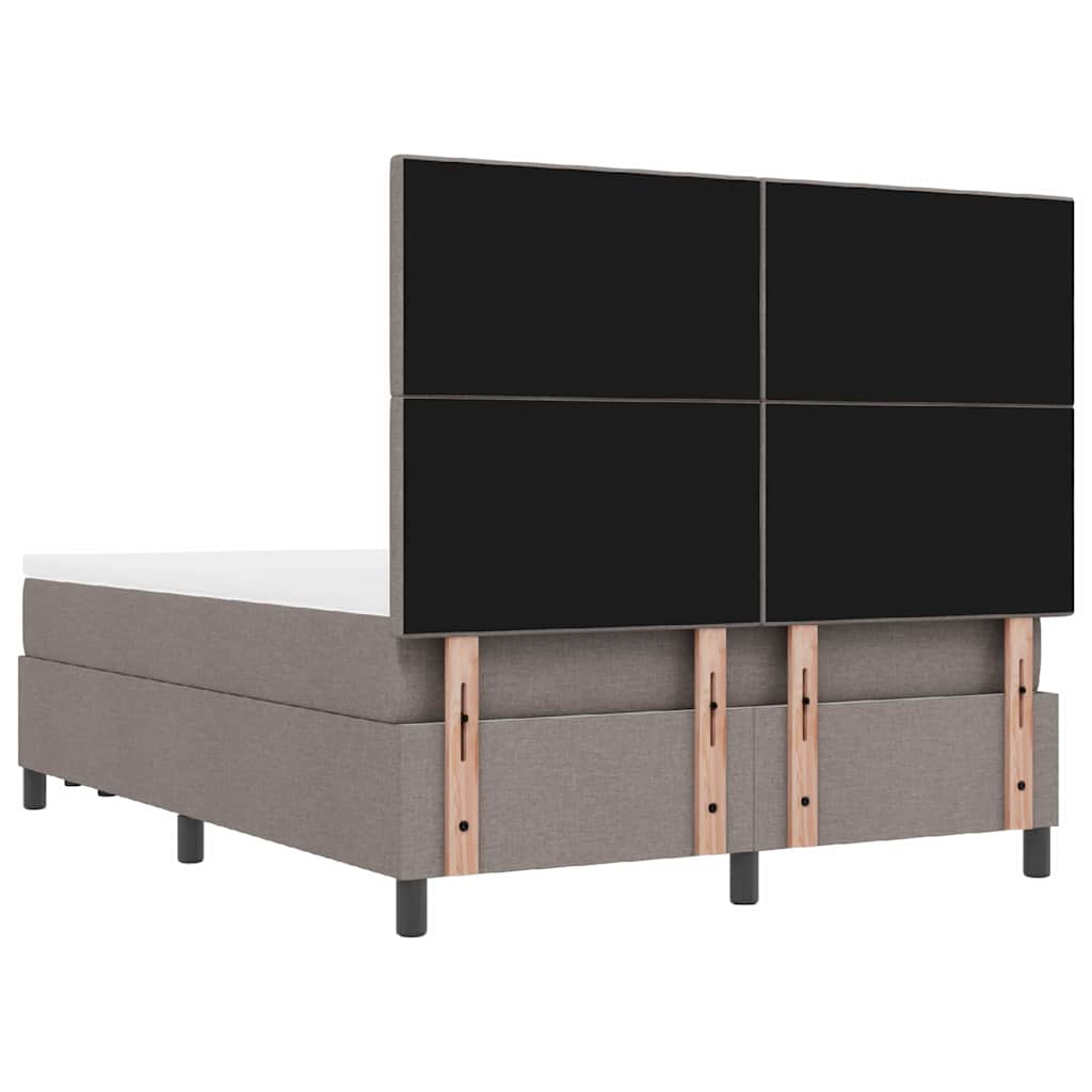 Letto a molle con testiera Talpa 140 x 190 cm Tessuto | homemem39
