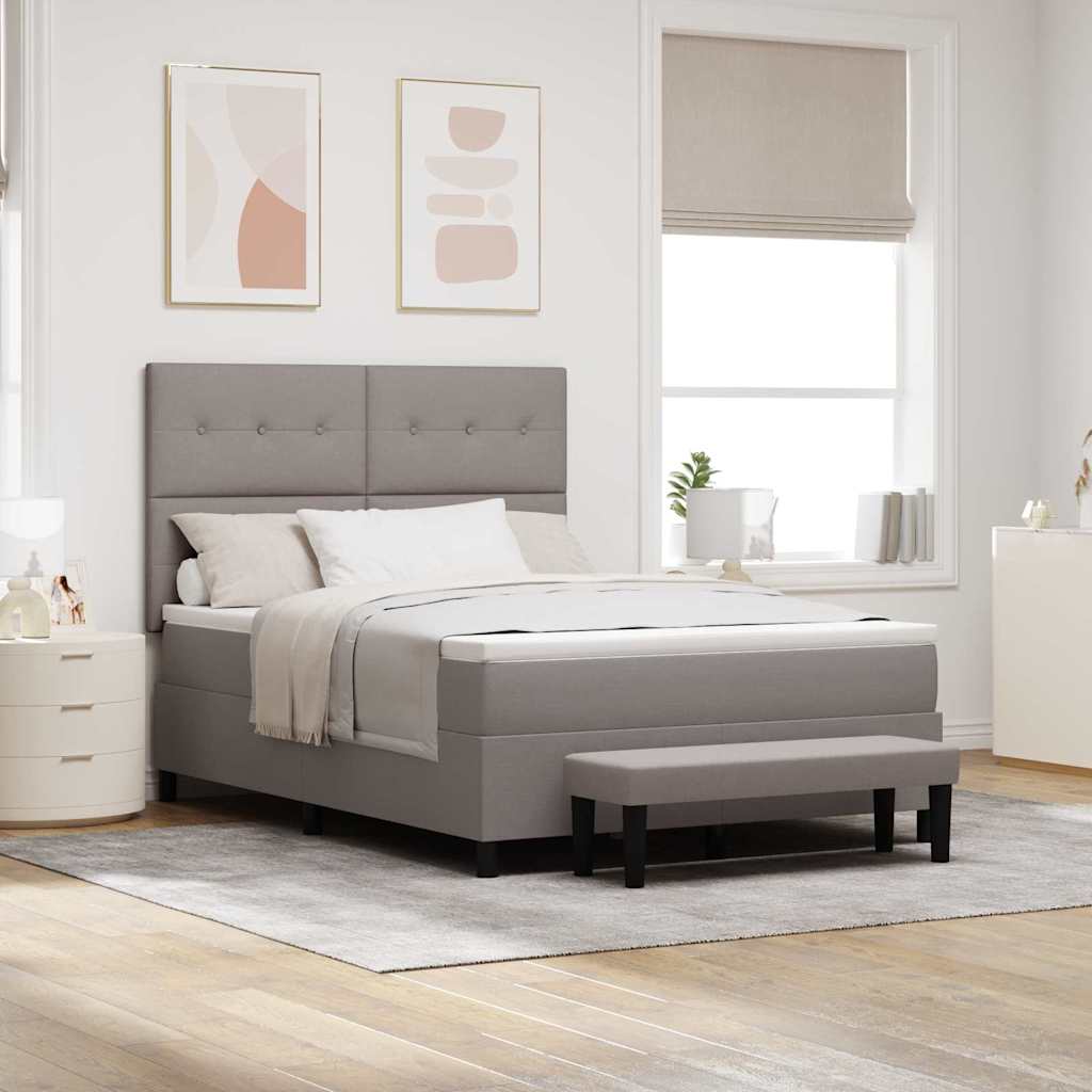 Letto a molle con testiera Talpa 160 x 200 cm Tessuto | homemem39