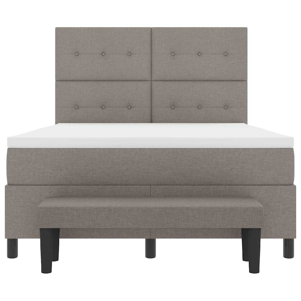 Letto a molle con testiera Talpa 160 x 200 cm Tessuto | homemem39