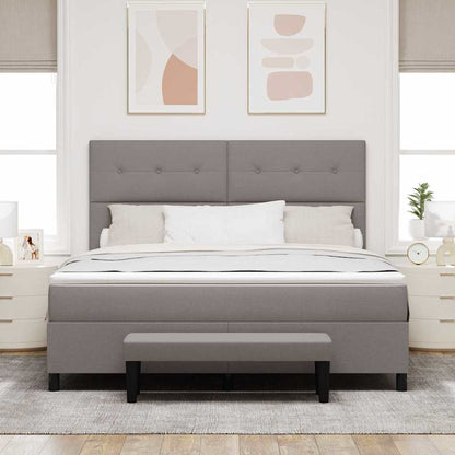 Letto a molle con testiera Talpa 180 x 200 cm Tessuto | homemem39