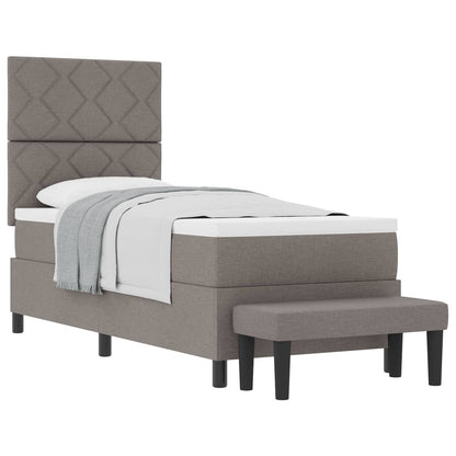 Letto a molle con testiera Talpa 80 x 200 cm Tessuto | homemem39