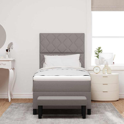 Letto a molle Talpa 100 x 200 cm Tessuto & Legno multistrato - homemem39