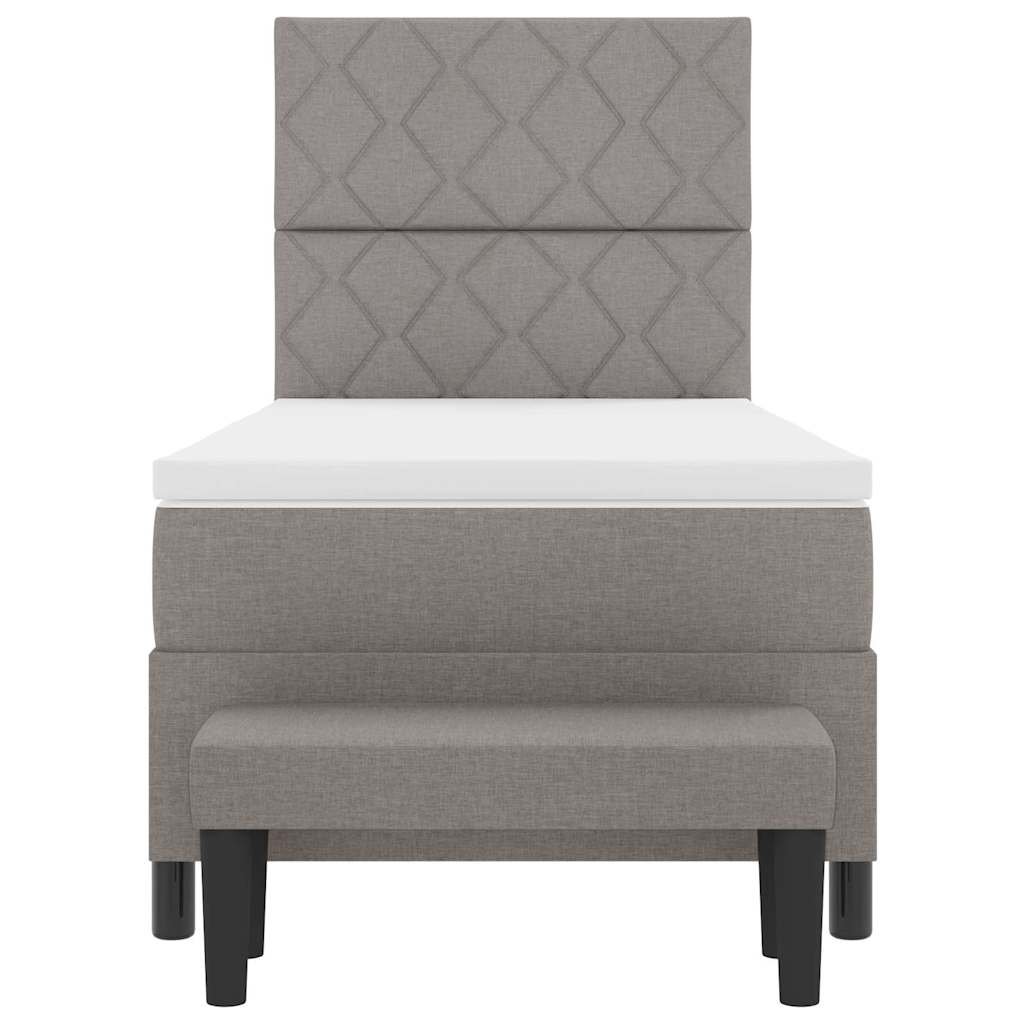 Letto a molle Talpa 100 x 200 cm Tessuto & Legno multistrato - homemem39