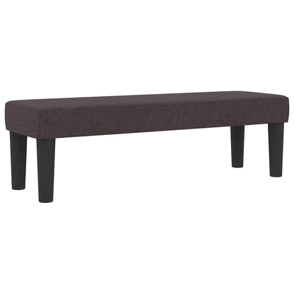 Letto a molle con testiera Marrone Scuro 120 x 190 cm Tessuto | homemem39