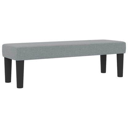 Letto a molle con testiera Grigio chiaro 120 x 200 cm Tessuto | homemem39