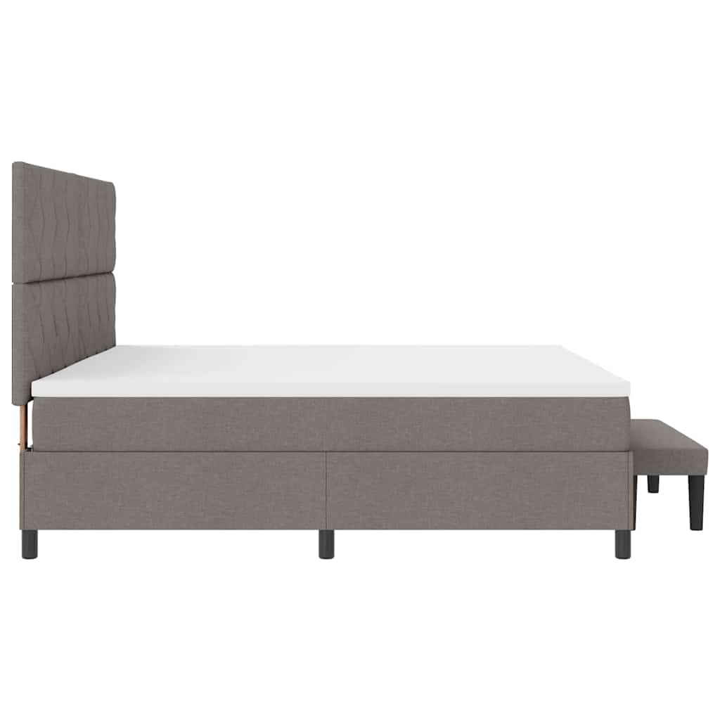 Letto a molle Talpa 200 x 200 cm Tessuto & Legno multistrato - homemem39