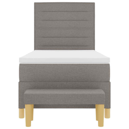 Letto a molle con testiera Talpa 200 x 90 cm Tessuto | homemem39