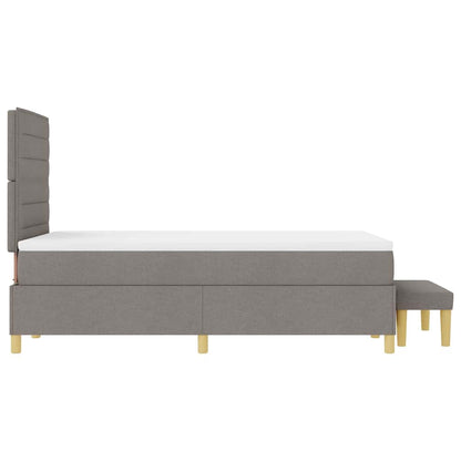 Letto a molle con testiera Talpa 200 x 120 cm Tessuto | homemem39