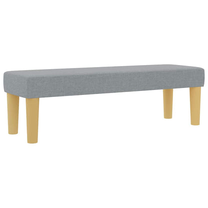 Letto a molle con materasso Grigio chiaro 200 x 200 cm Tessuto | homemem39