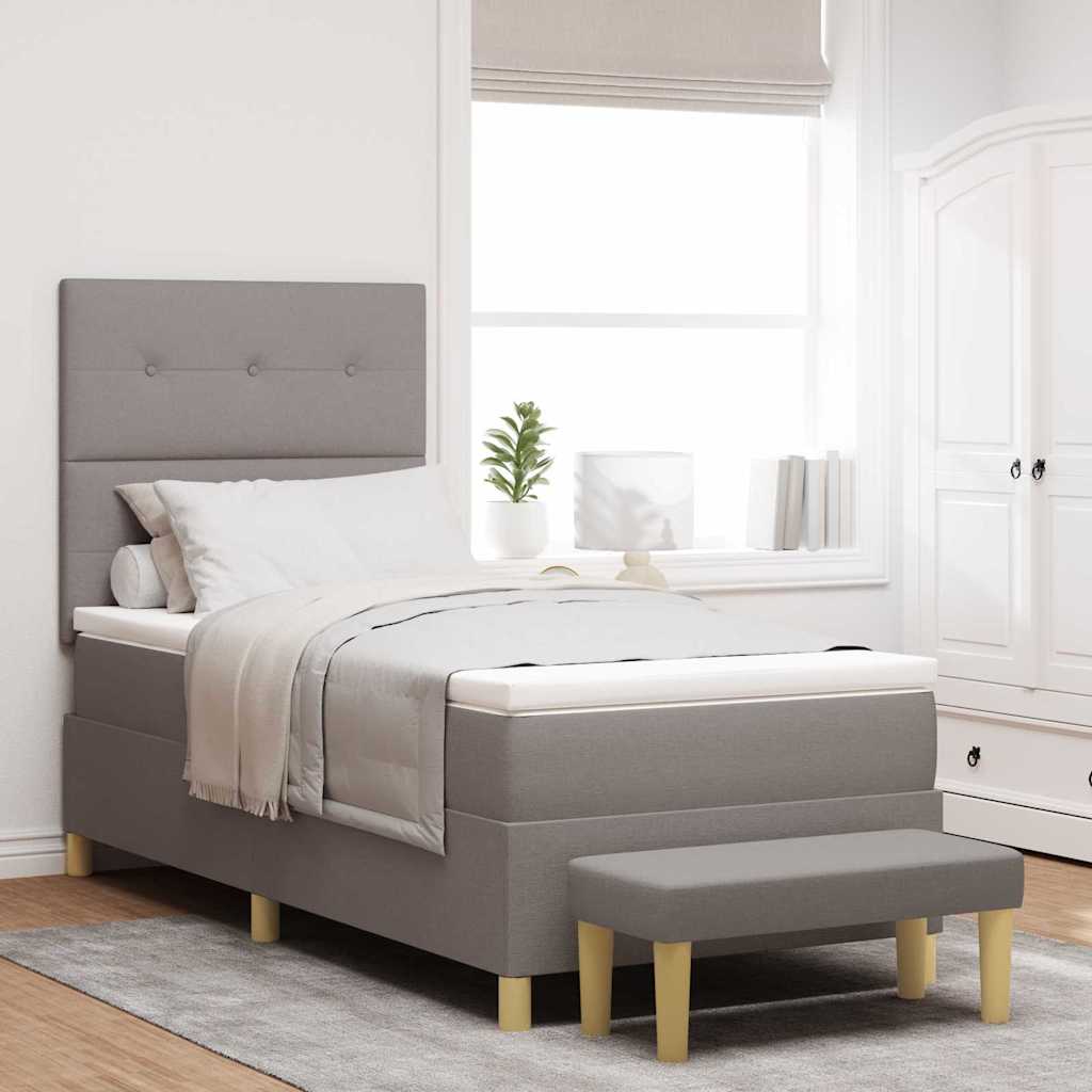 Letto a molle con cuscino Talpa 200 x 100 cm Tessuto | homemem39