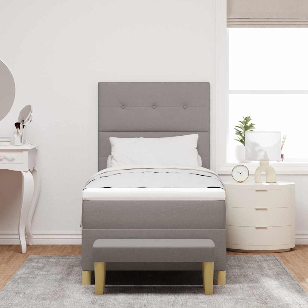 Letto a molle con cuscino Talpa 200 x 100 cm Tessuto | homemem39