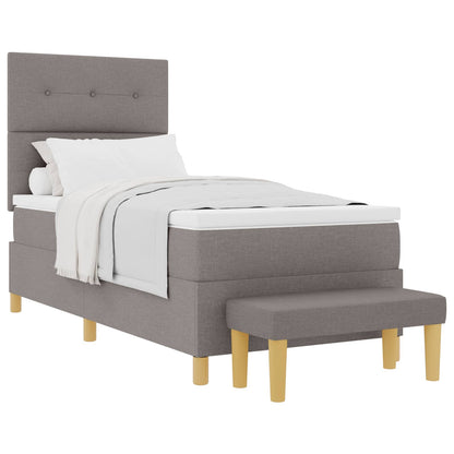Letto a molle con cuscino Talpa 200 x 100 cm Tessuto | homemem39