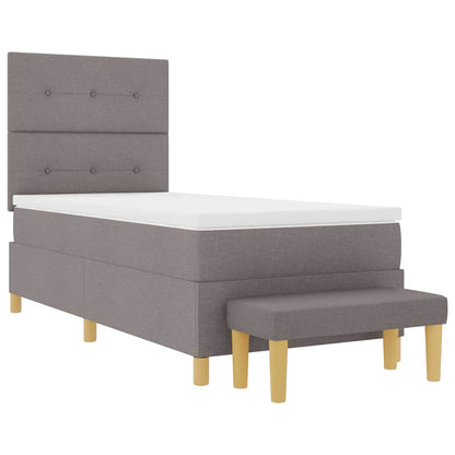 Letto a molle con cuscino Talpa 200 x 100 cm Tessuto | homemem39