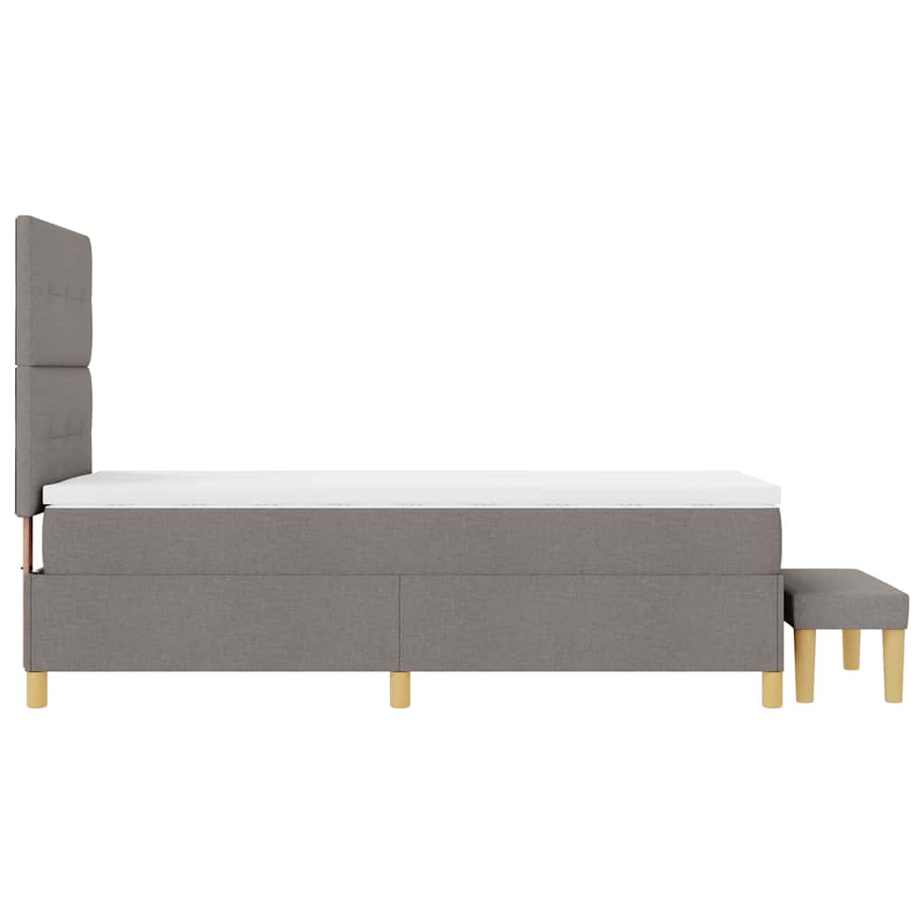 Letto a molle con cuscino Talpa 200 x 100 cm Tessuto | homemem39