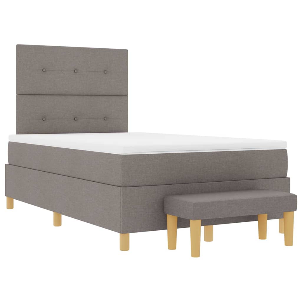 Letto a molle con testiera Talpa 190 x 120 cm Tessuto | homemem39