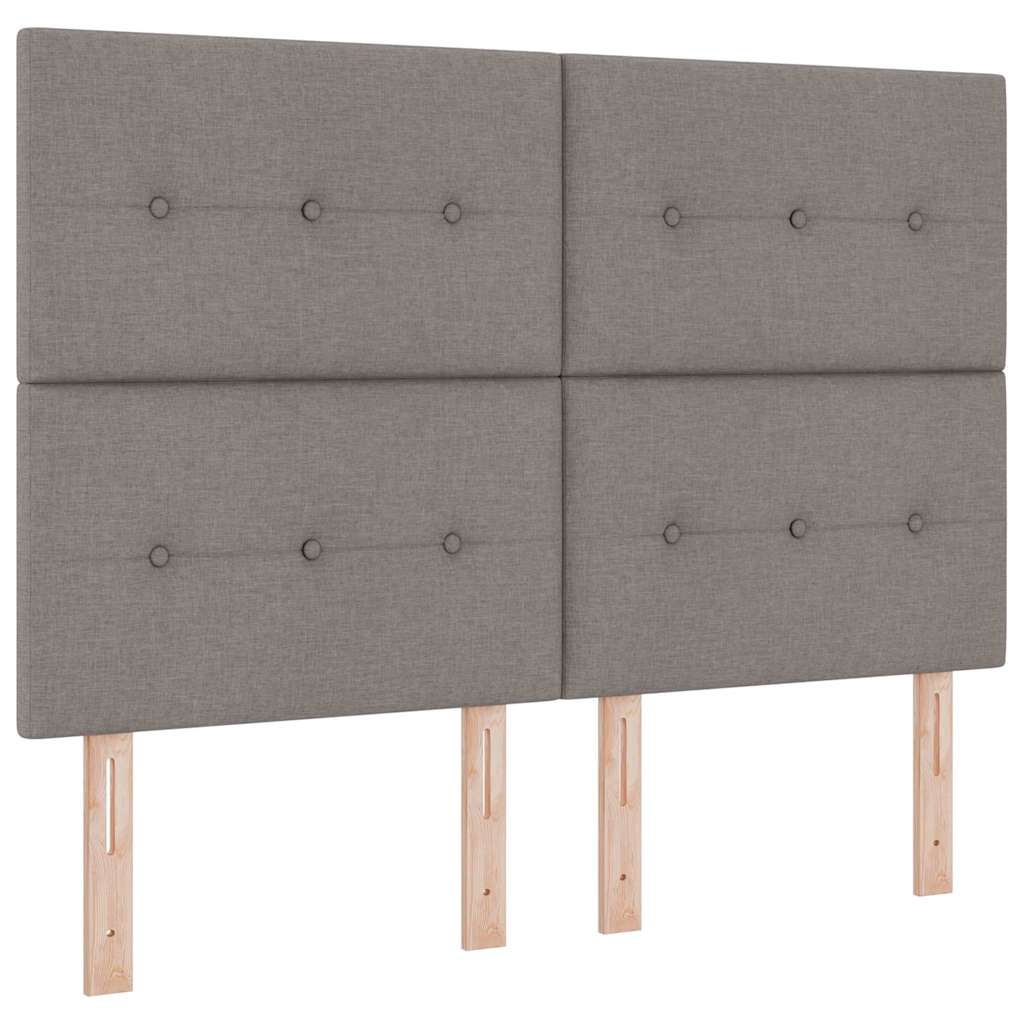Letto a molle con testiera Talpa 140 x 200 cm Tessuto | homemem39