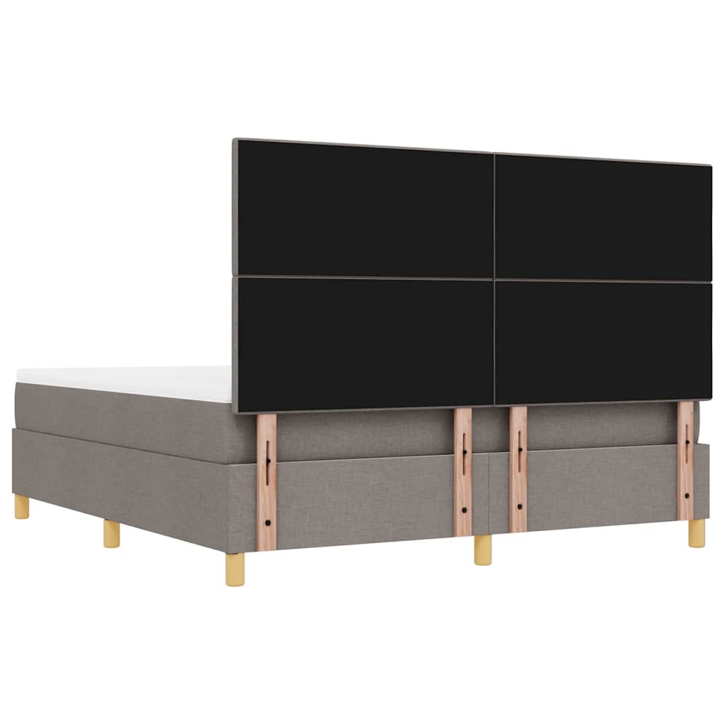 Letto a molle con testiera Talpa 200 x 180 cm Tessuto | homemem39