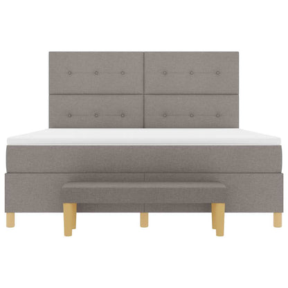 Letto a molle con testiera Talpa 200 x 180 cm Tessuto | homemem39