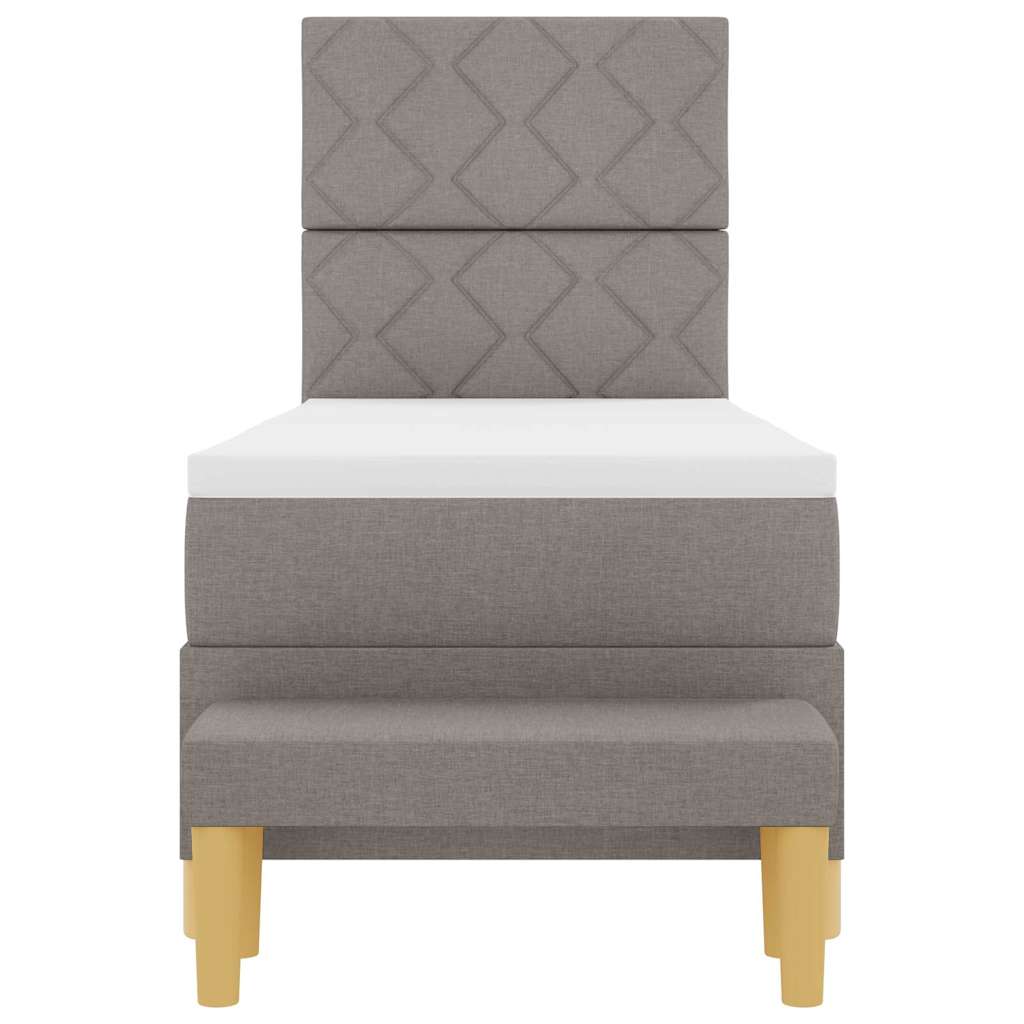 Letto a molle con testiera Talpa 200 x 80 cm Tessuto | homemem39