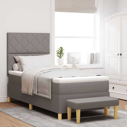 Letto a molle con materasso Talpa 100 x 200 cm Tessuto - homemem39