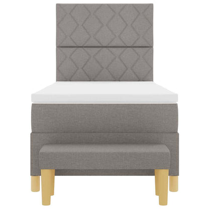 Letto a molle con materasso Talpa 100 x 200 cm Tessuto - homemem39