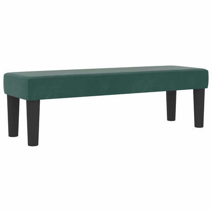 Letto a molle con materasso Verde Scuro 120 x 200 cm Velluto - homemem39