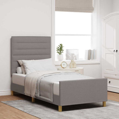 Struttura del letto con testiera Talpa 90 x 200 cm Tessuto | homemem39