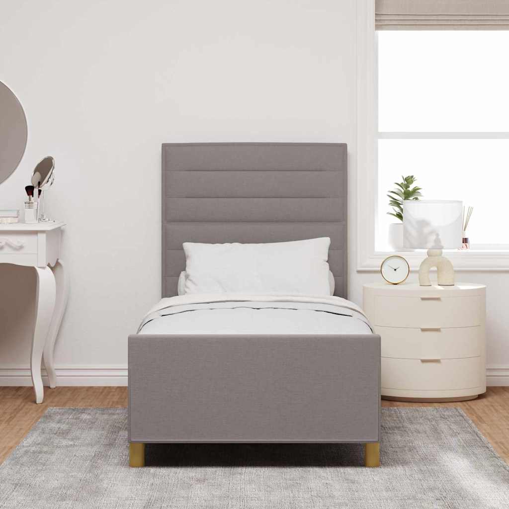 Struttura del letto con testiera Talpa 100 x 200 cm Tessuto | homemem39